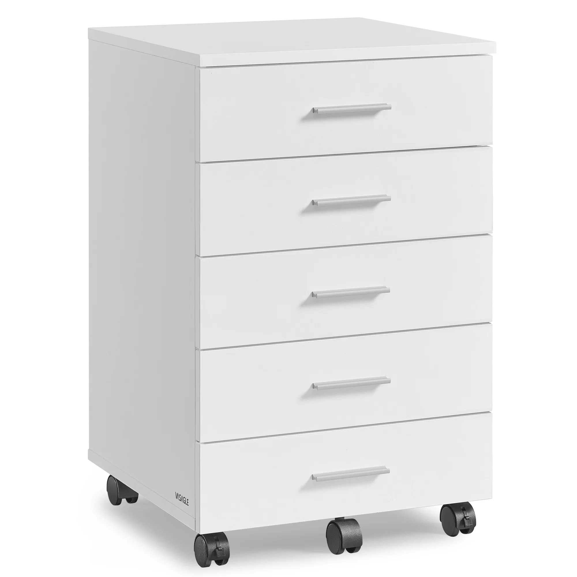 Trusted VASAGLE VASAGLE CUSTOS Collection - File Cabinet Mobile Pedestal Filing Cabinet with Wheels High-Performance