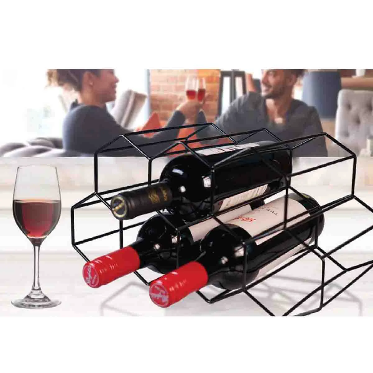Environmentally Friendly 11 Bottle Wine Rack Proven