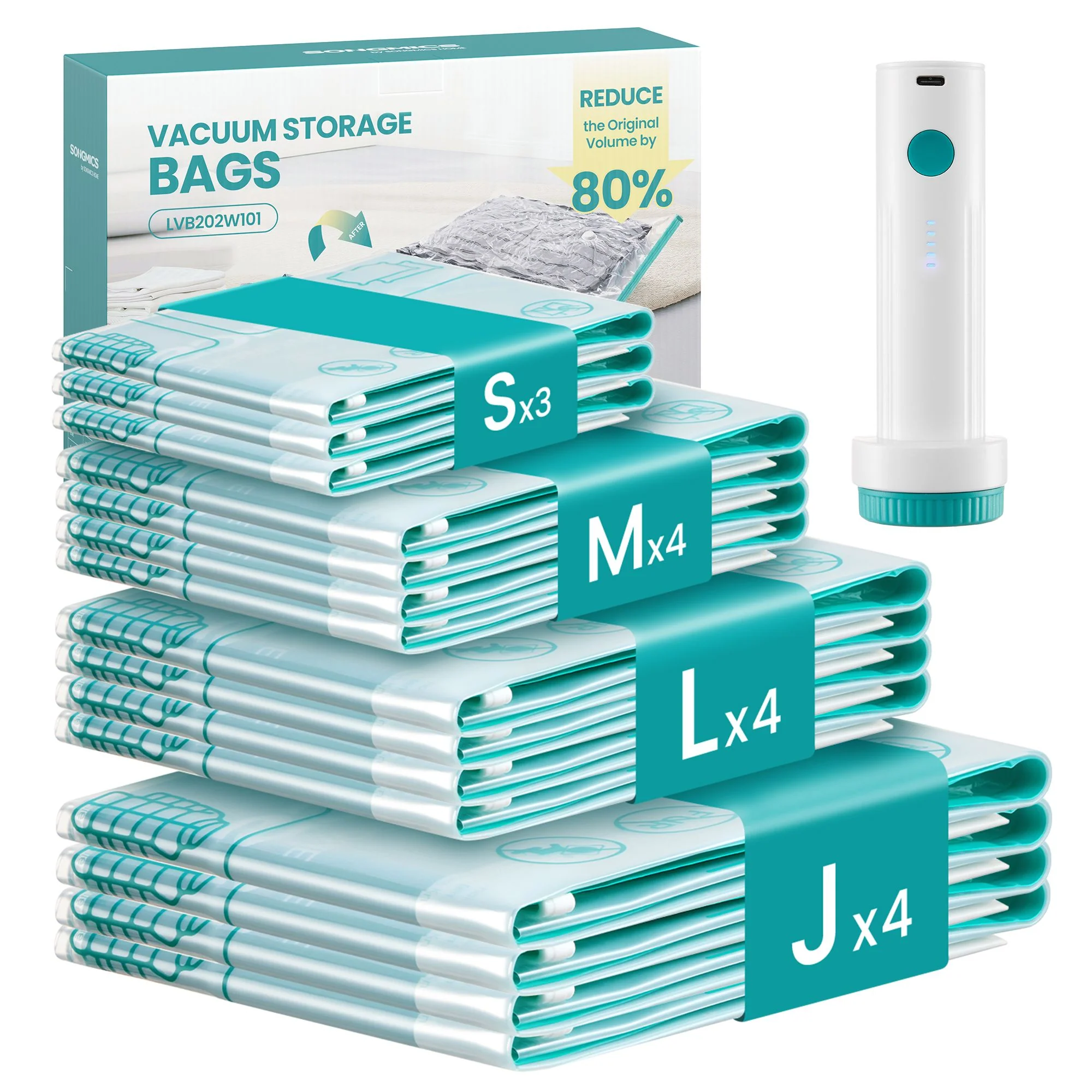 Certified SONGMICS SONGMICS Vacuum Storage Bags Optimized