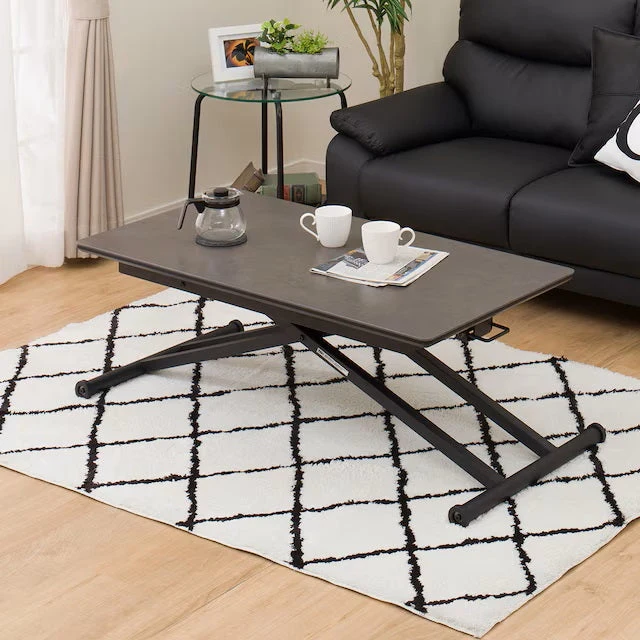 Durable LIFTING CENTER TABLE TJ01 CERAMIC GY Organic