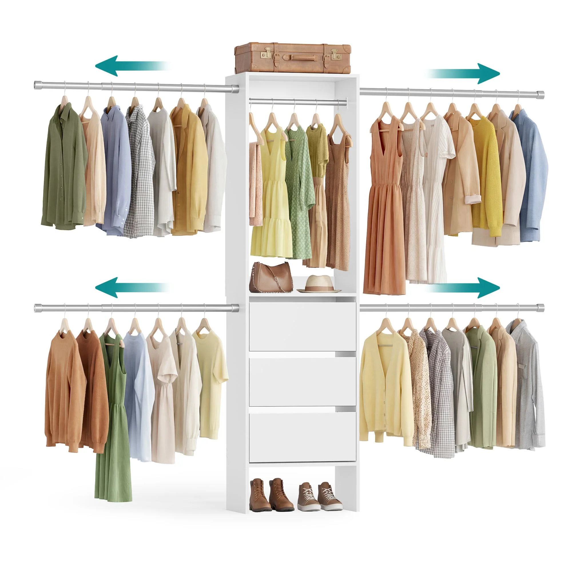 Durable SONGMICS SONGMICS CUSTOS Collection - Closet System Superior