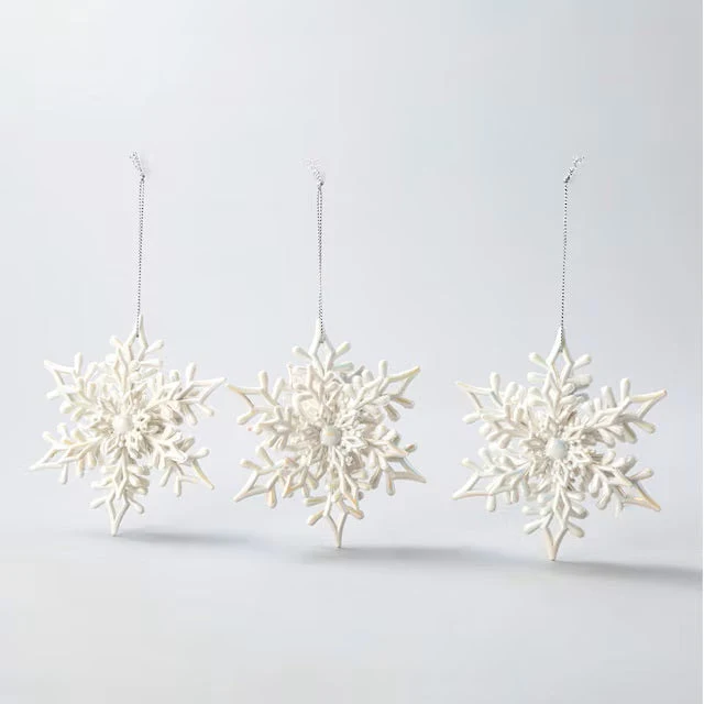 Professional CHIRSTMAS ORNAMENT S 3 110MM WHITE n4CB Pure