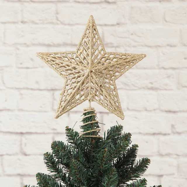 Outstanding CHRISTMAS 21CM STAR TREE TOPPER YF-20-JP003 N2AS Luxury