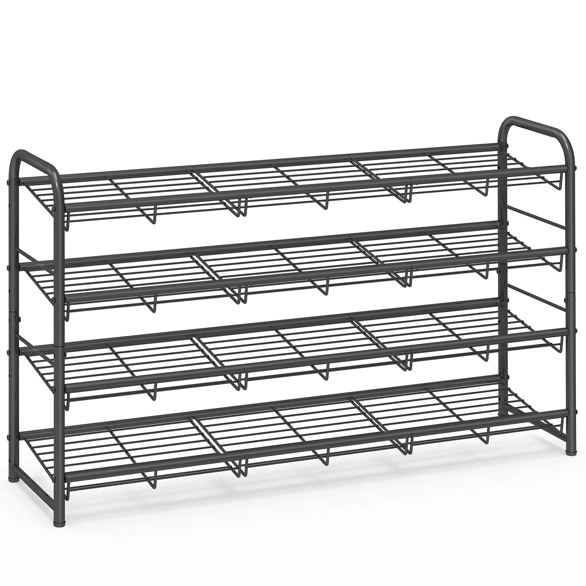 Trendy SONGMICS 4 Tier Shoe Organizer Holds up to 20 Pairs of Shoes Comfortable