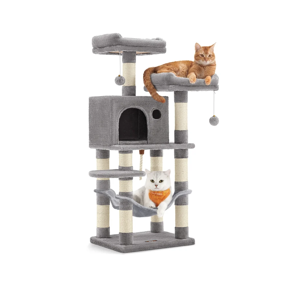 Proven Feandrea Multi-Level Cat Tower for Indoor Cats Selected