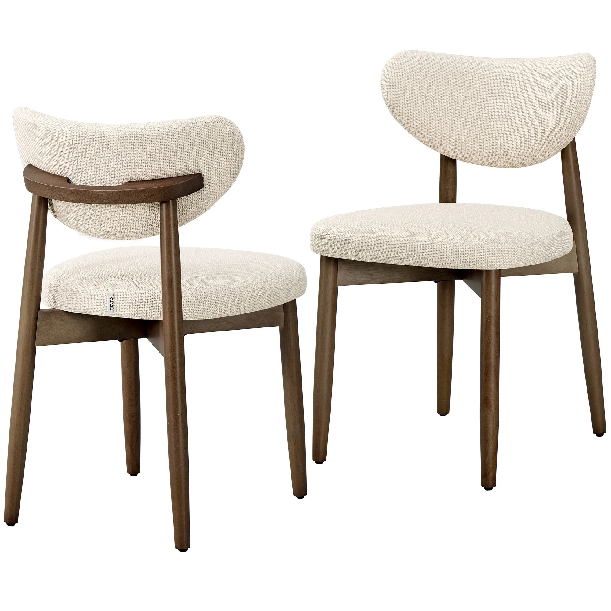 Functional VASAGLE Wooden Dining Chairs Carefully Designed