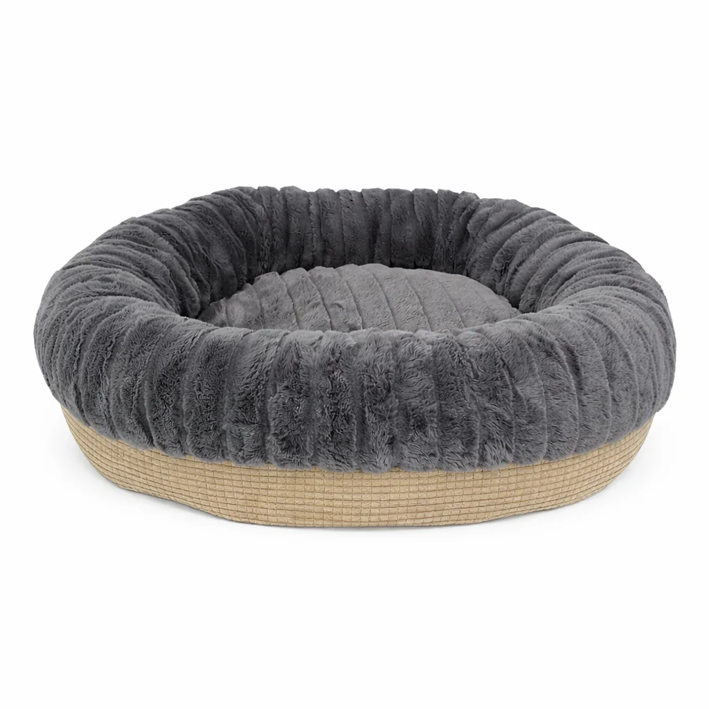 Trendy Paws And Whiskers - Round Pet Bed 60X20 cm Minimalist