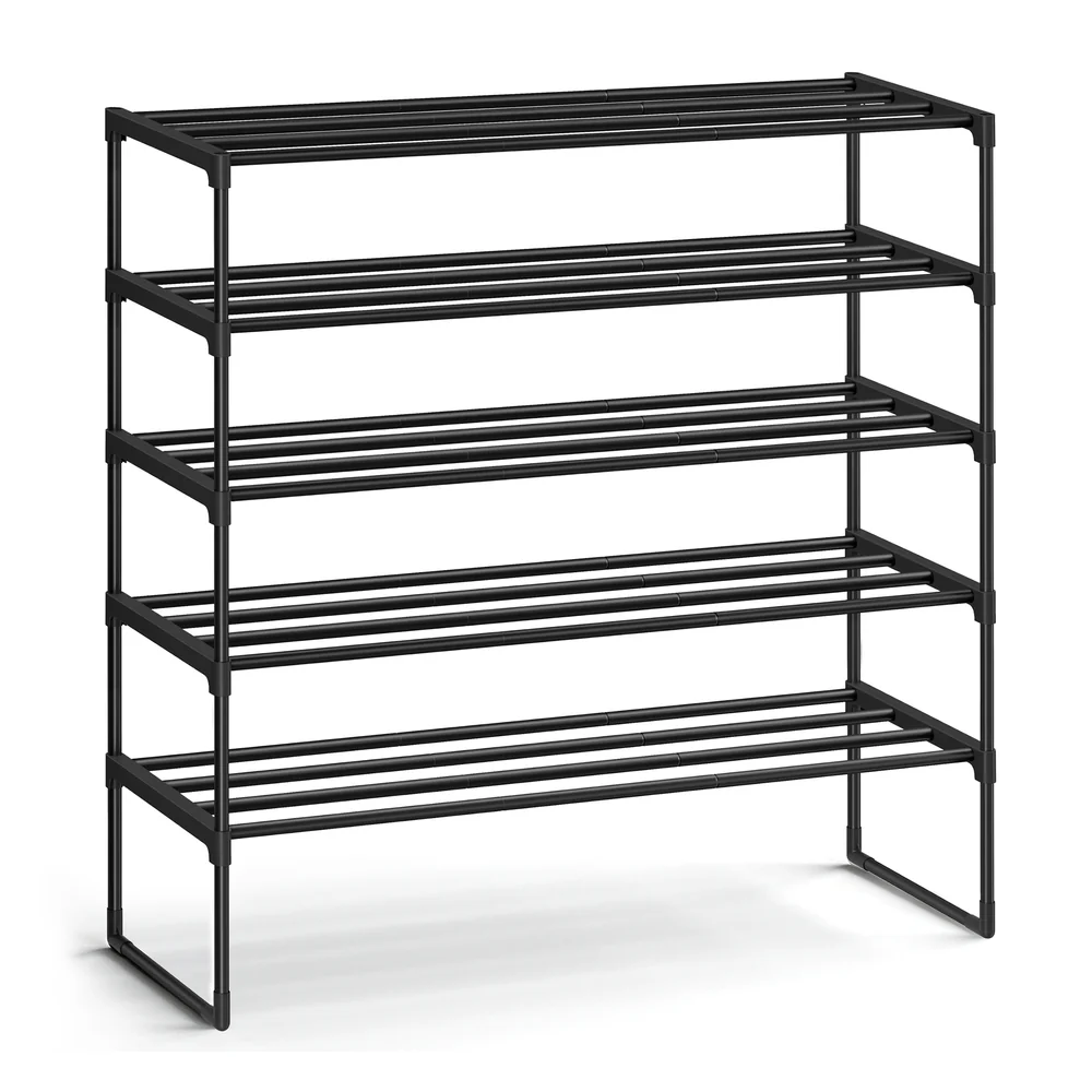 Healthy SONGMICS SONGMICS Shoe Rack Shoe Organizer Metal Storage Shelf Refined