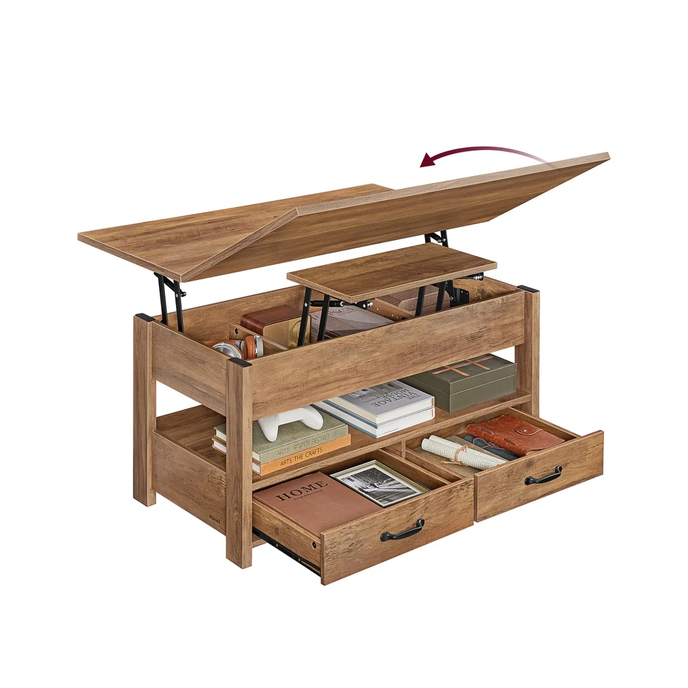 Next-Generation VASAGLE VASAGLE Lift Top Coffee Table Center Table with Storage Specialty