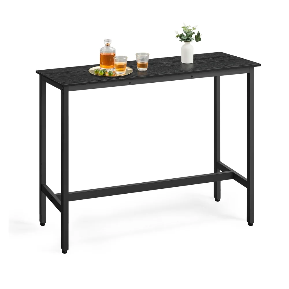 Artisan VASAGLE Narrow bar table with metal frame Superior