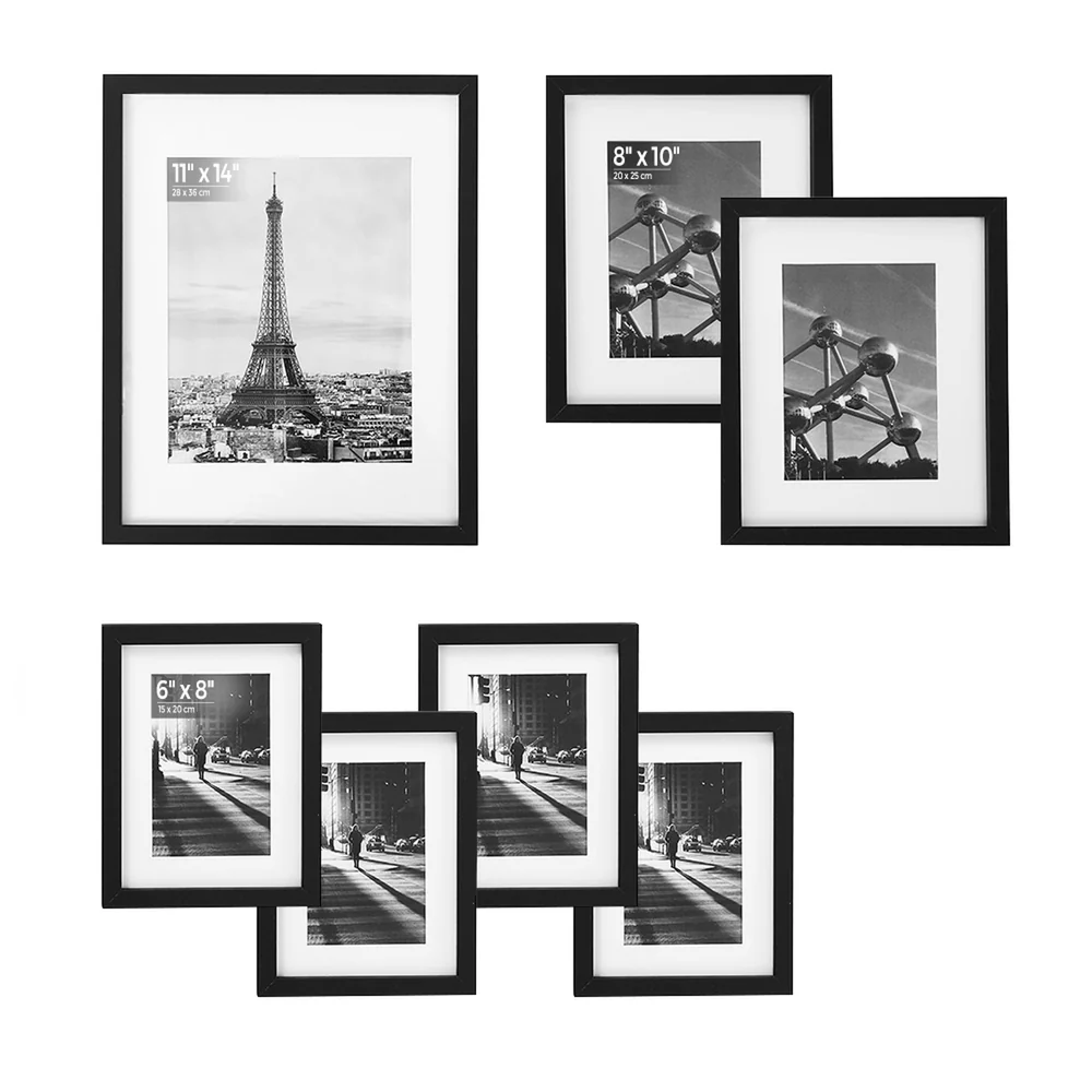 Green SONGMICS SONGMICS Picture Frames with 7 Mats Reliable