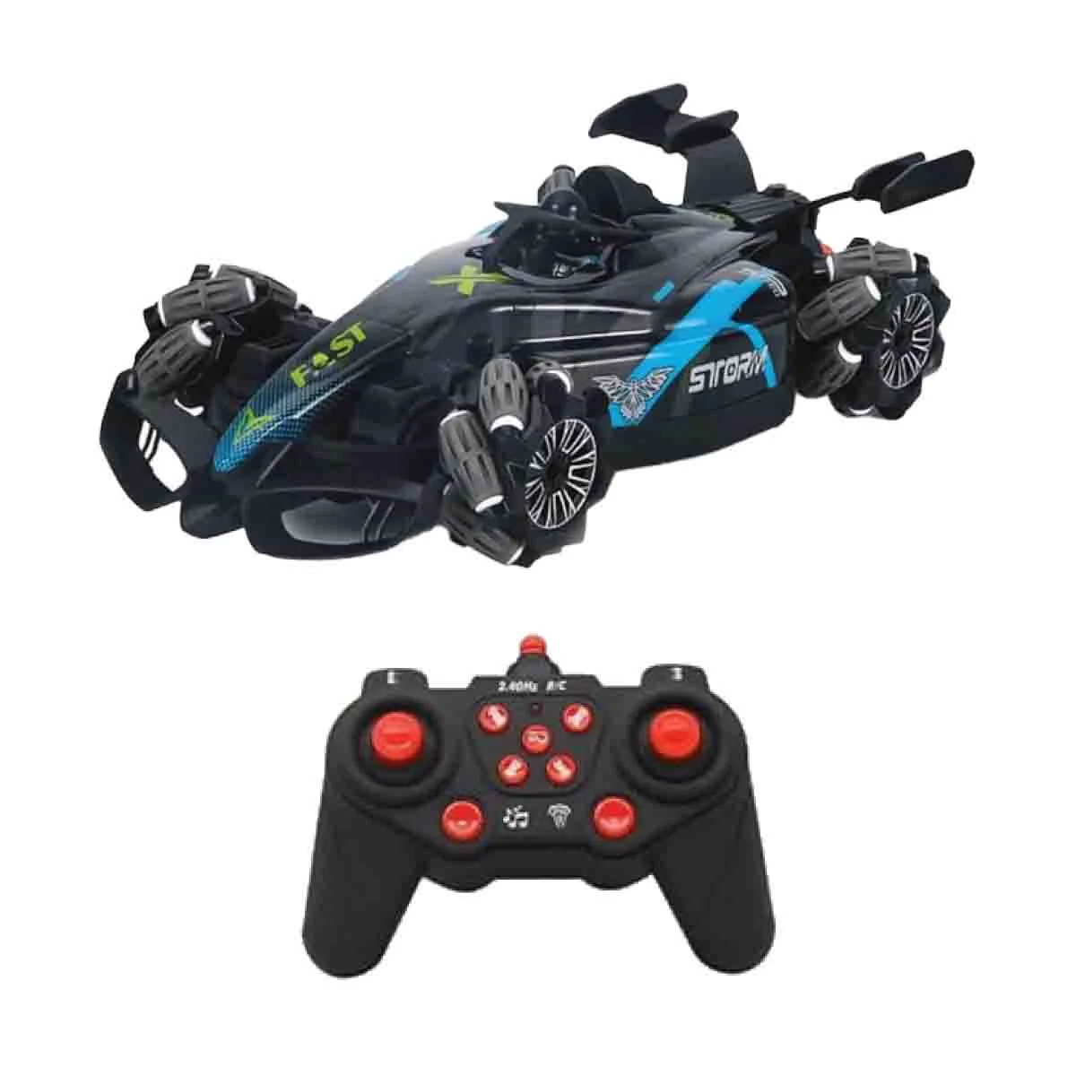 Prestigious 1 12 2.4ghz R c High Speed Stunt Drift And Spray Functions Fast
