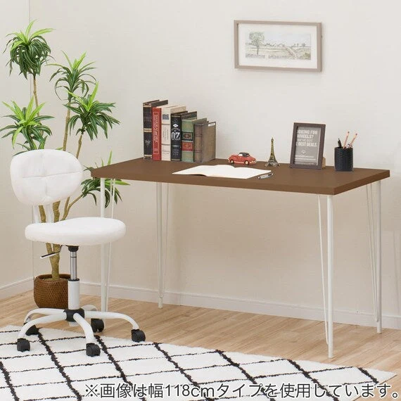 Luxury DESK PREFE SET W100 MBR W WH Practical