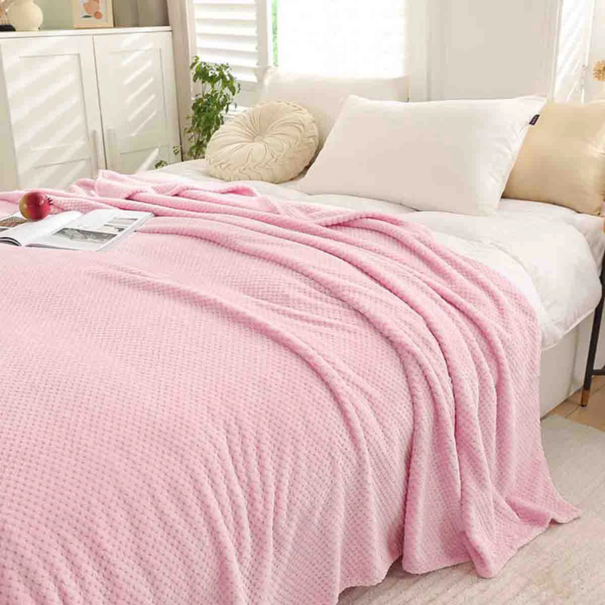 Selected Lauren Taylor-Fleece Blanket Reusable