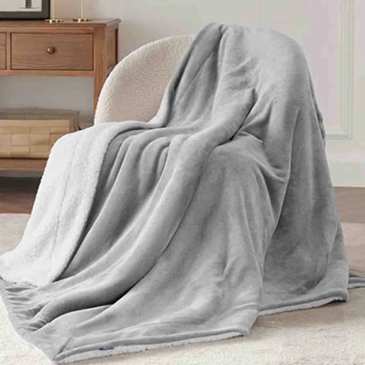 Minimalist Lauren Taylor-Sherpa Throw User-Friendly