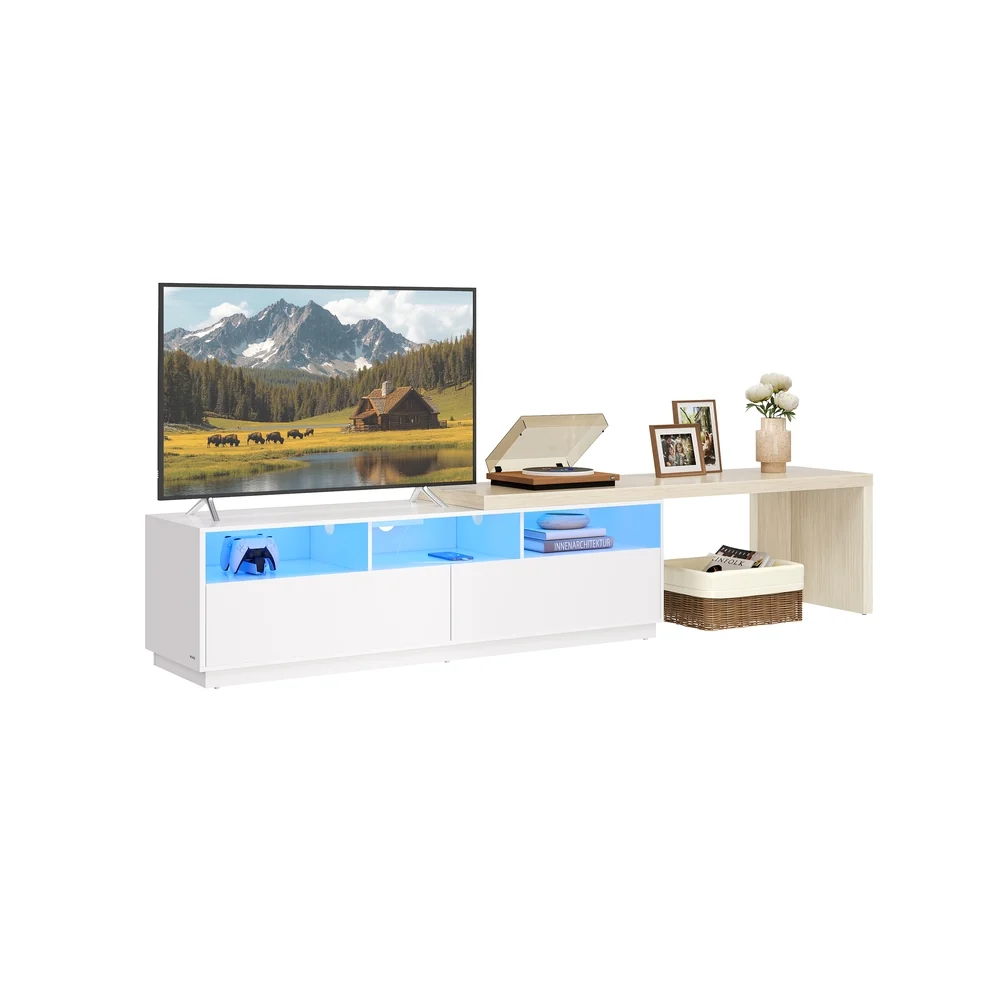 Specialty VASAGLE Kailyn Collection - TV Stand with Power Outlet Premium Material