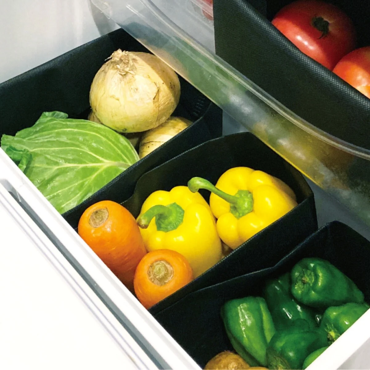 Solid VEGETABLE STORAGE BAG ANTIBACTERIAL M 3P Soft