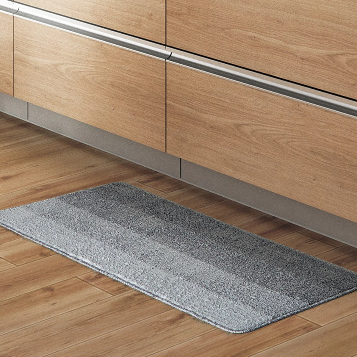 Relaxed FLOOR MAT GRADATION GY 45X120 LG10 Stylish