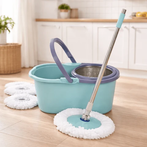 Powerful 360 Degree Foot Pedal Spin Mop 8L Luxury