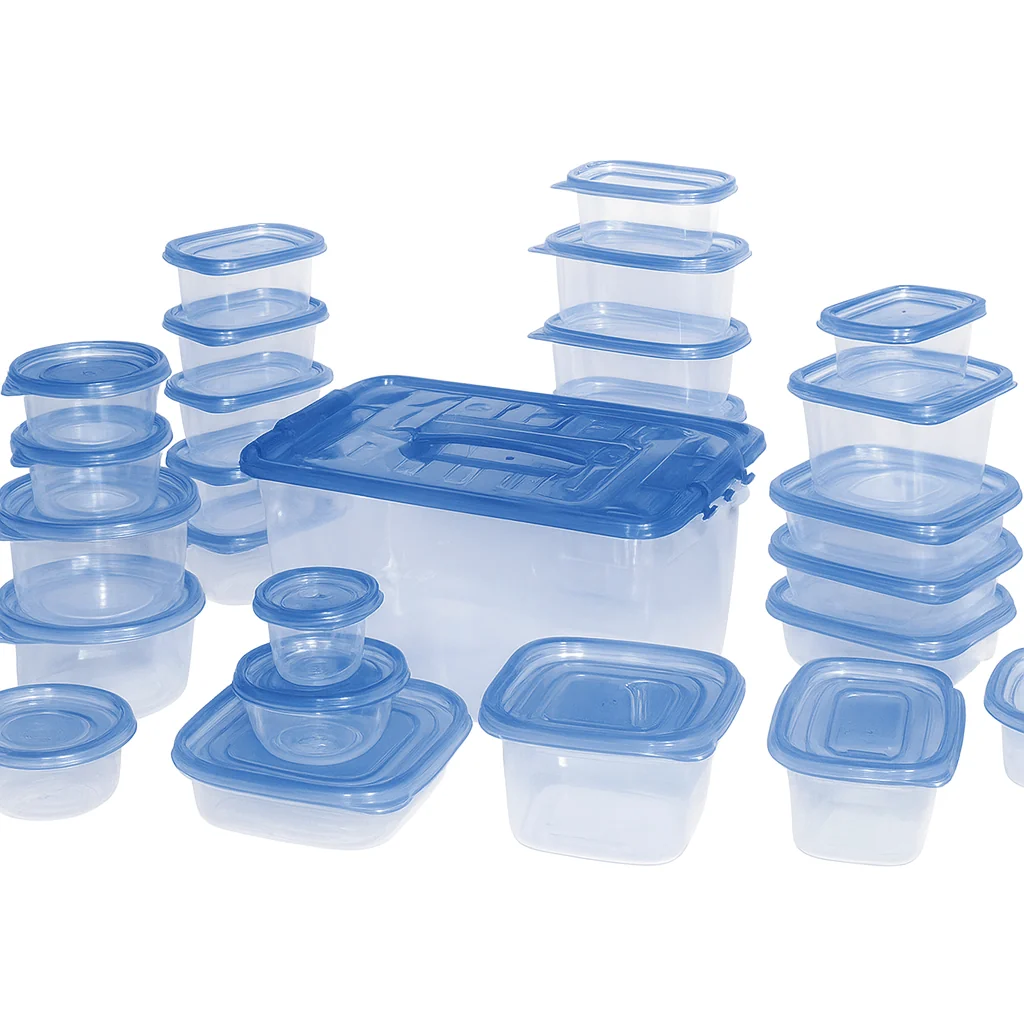 Detailed 20 pcs Food Storage Container Safe