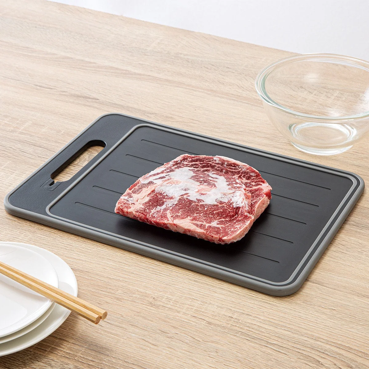 Fast CUTTING BOARD WITH DEFROSTING PLATE L KY023 Reusable