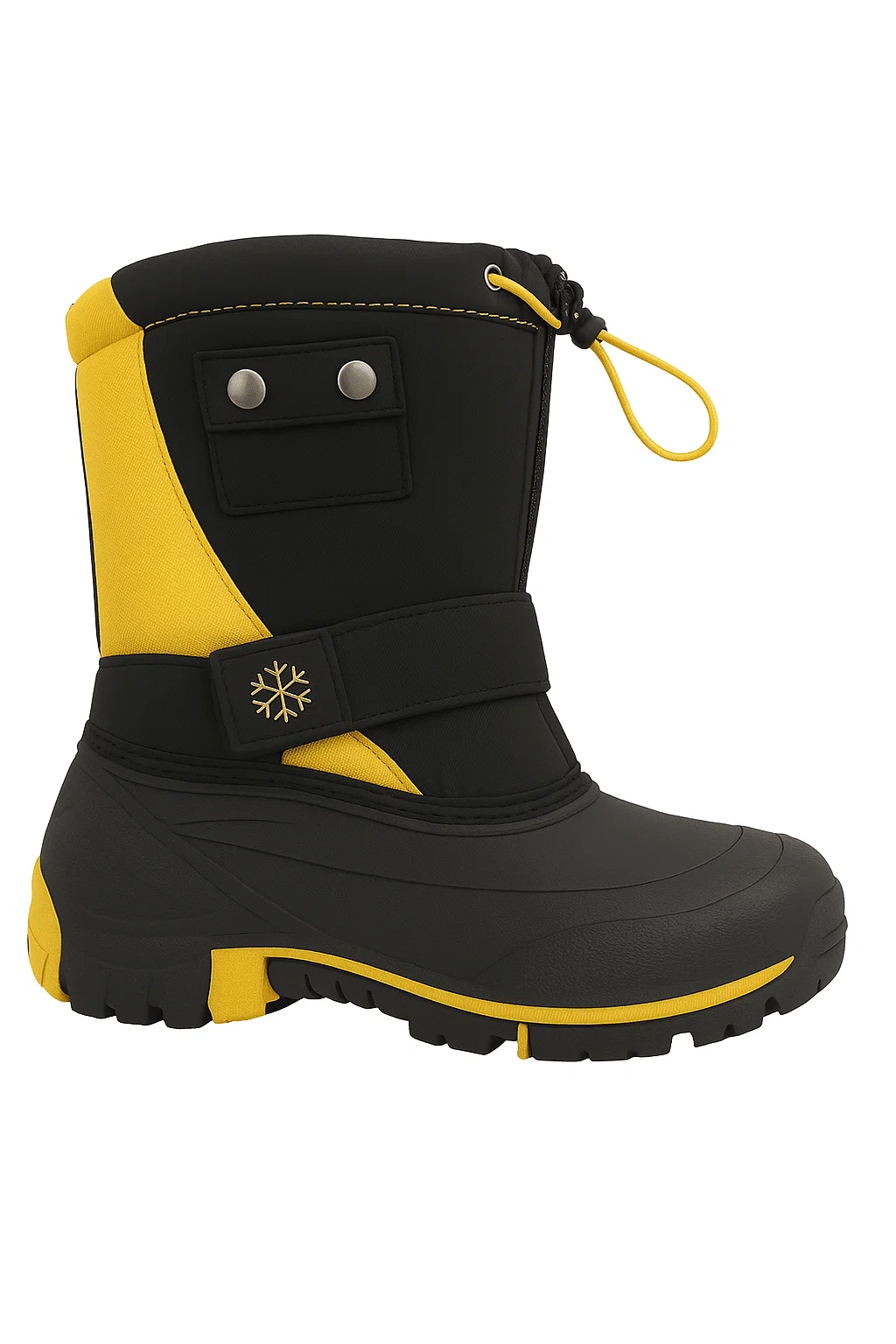 Fashionable Insulated Winter Boots with Adjustable Strap Fine