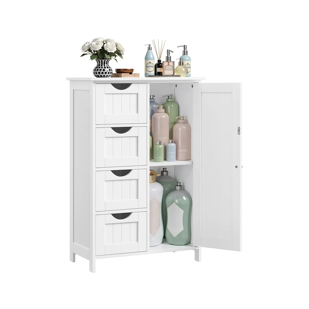 Excellent VASAGLE Sofie Collection - Storage Cabinet with Drawers standing Floor Cabinet with Door High-Performance