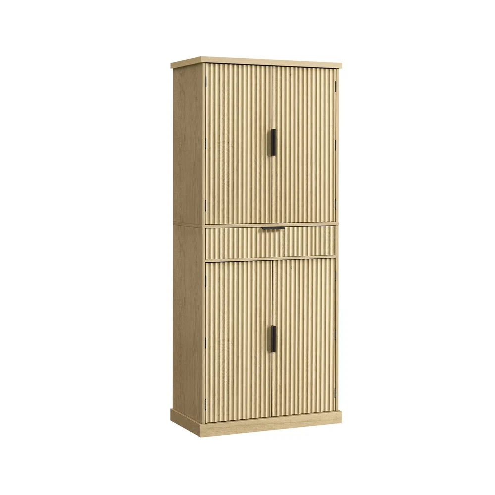 Easy-to-Use VASAGLE Maxe Collection - Pantry Cabinet with Drawer Traditional