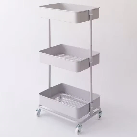 Contemporary STEEL WAGON TROLLEY4 GY Certified