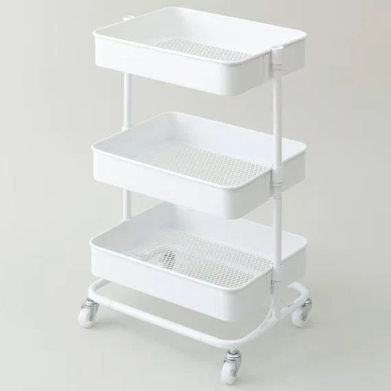 Certified STEEL WAGON TROLLEY4 S WH First-Class