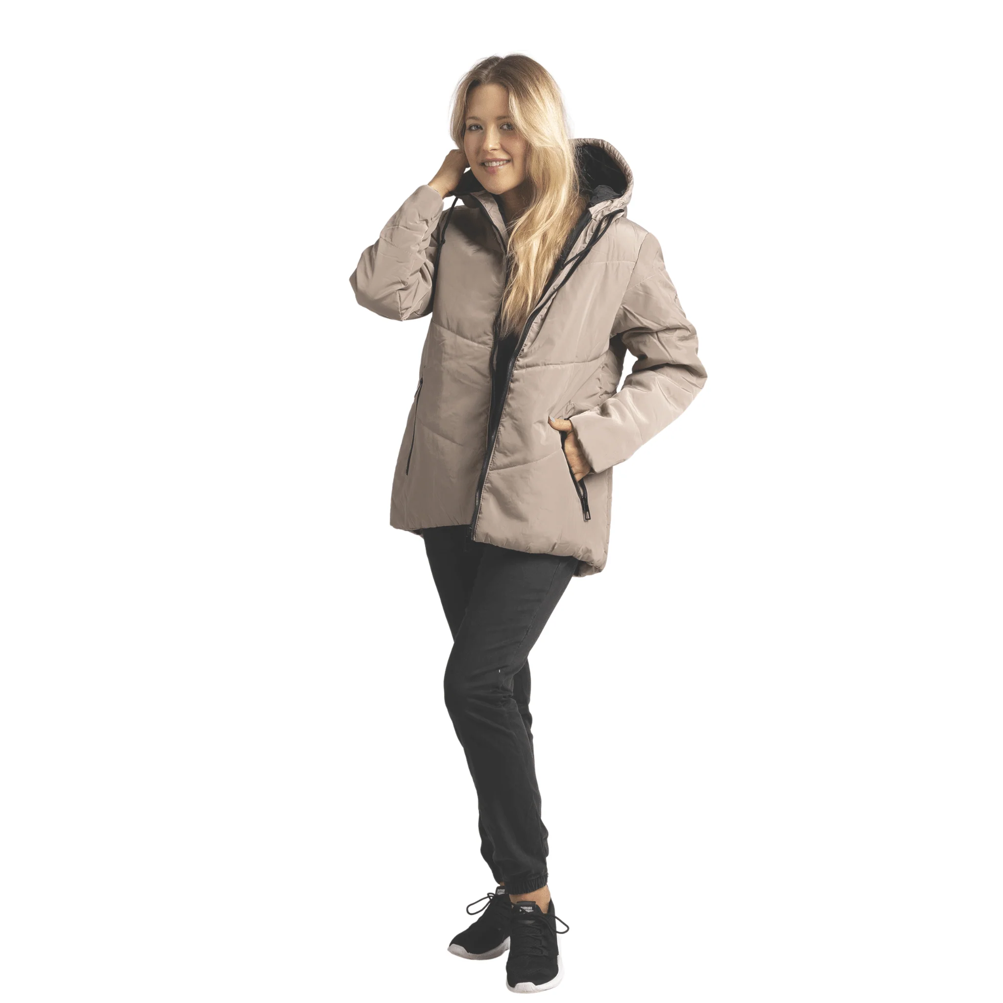 High-End Insulated Hooded Puffer Jacket Premium Material