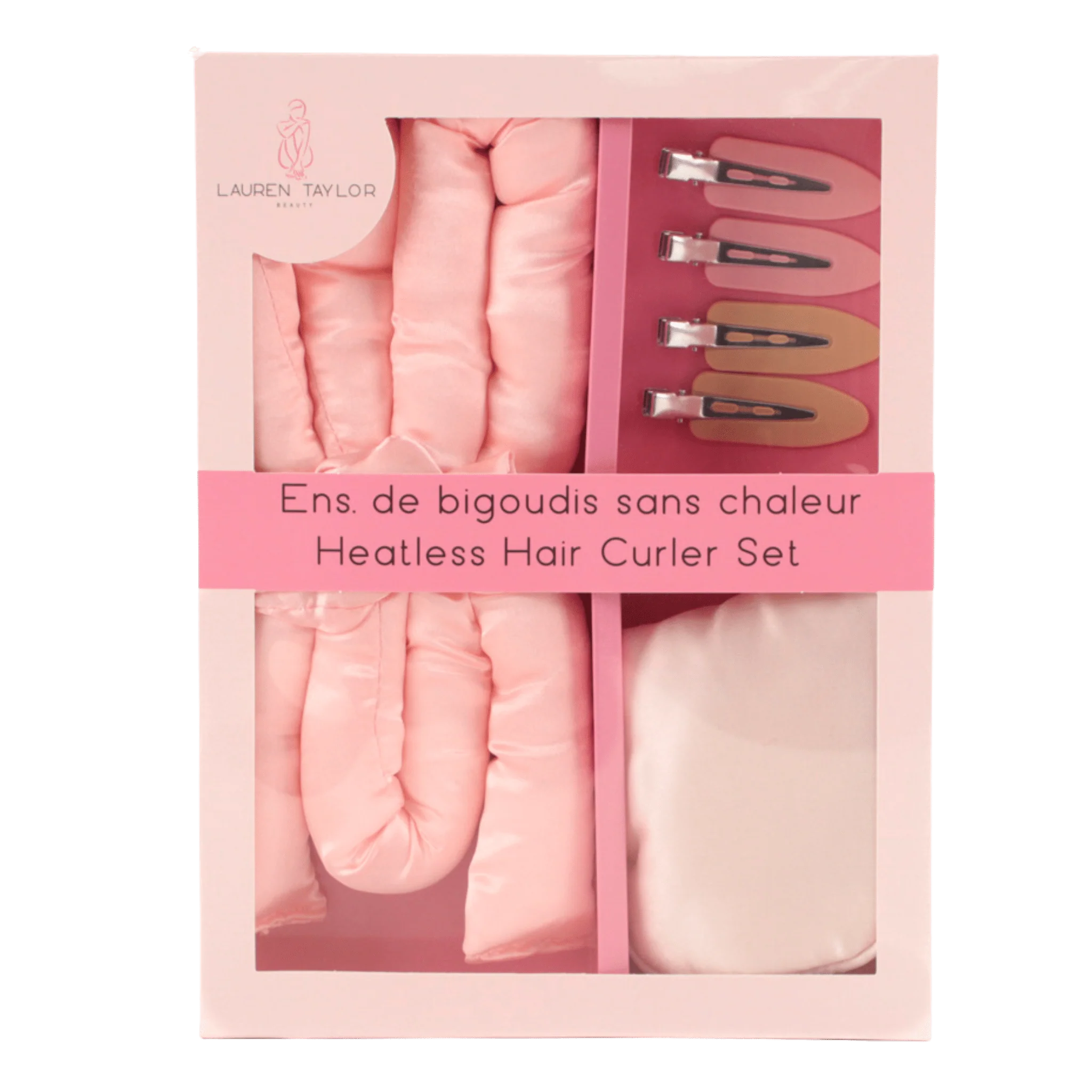 Natural Satin Heatless Hair Curler Set Carefully Designed