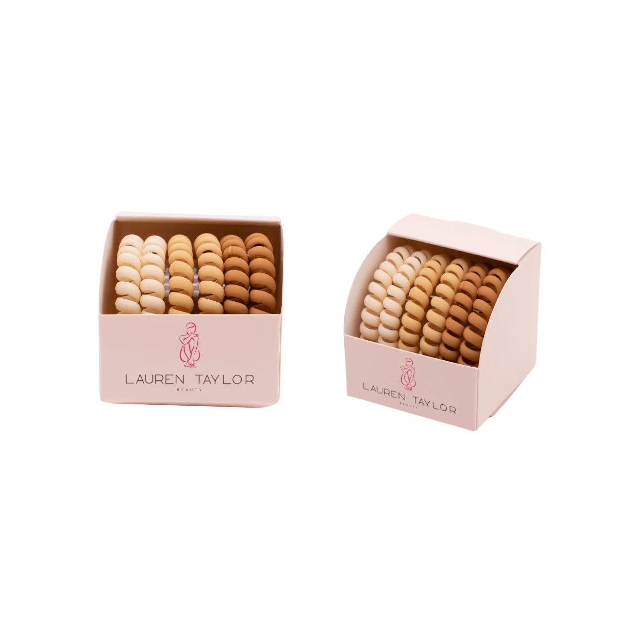 Selected Spiral Hair Tie Set Advanced