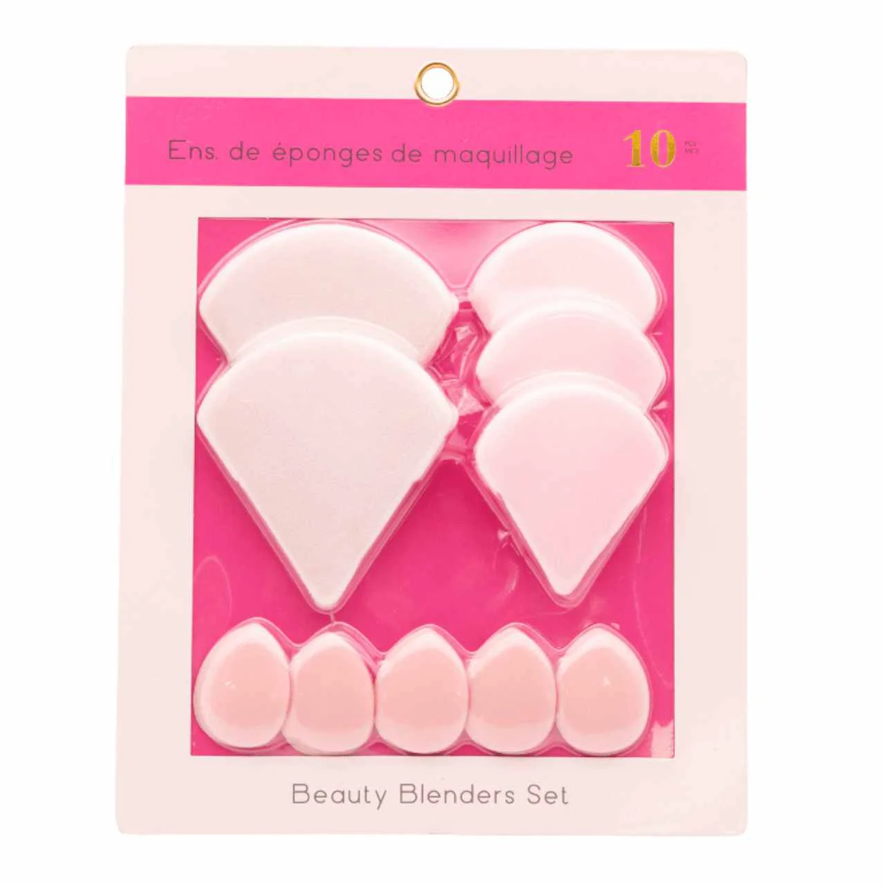 Natural Makeup Sponge Set 10 Pieces Superior