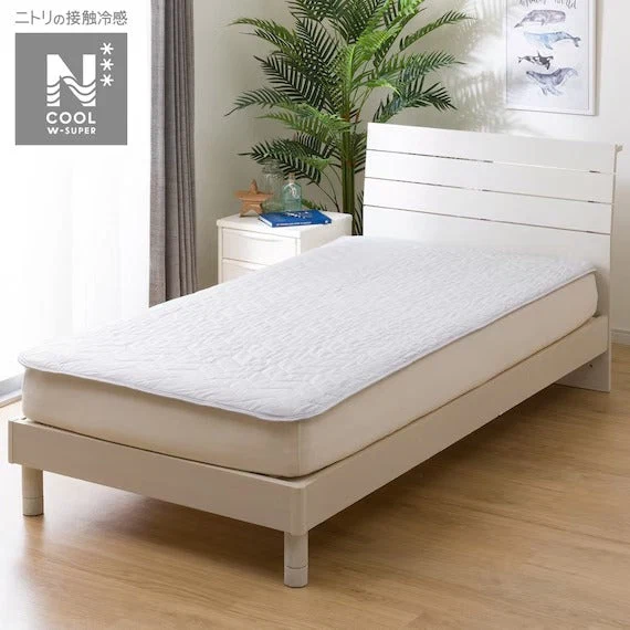 Environmentally Friendly RUBBERLESS MATTRESS PAD N COOL WSP S GY S2403 Refined