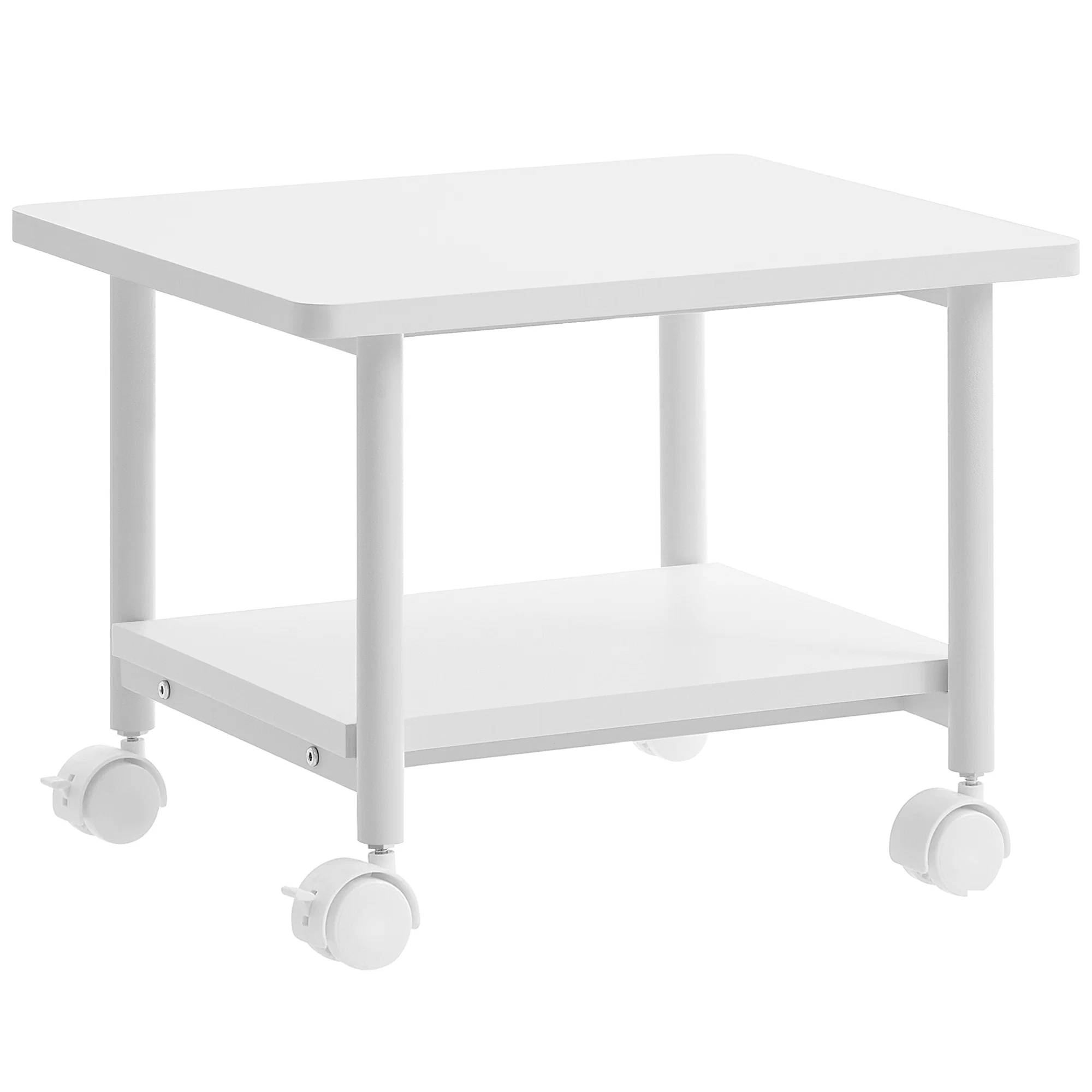 Fashionable VASAGLE Printer Stand with Locking Wheels Enhanced