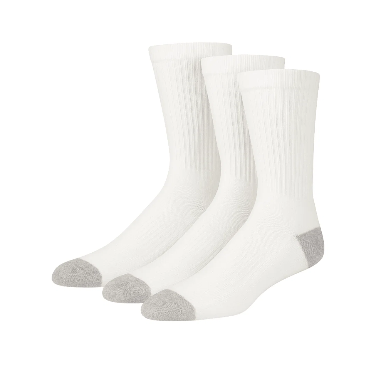 Eco-Friendly Men s Sport Crew Socks – 3-Pack Flexible