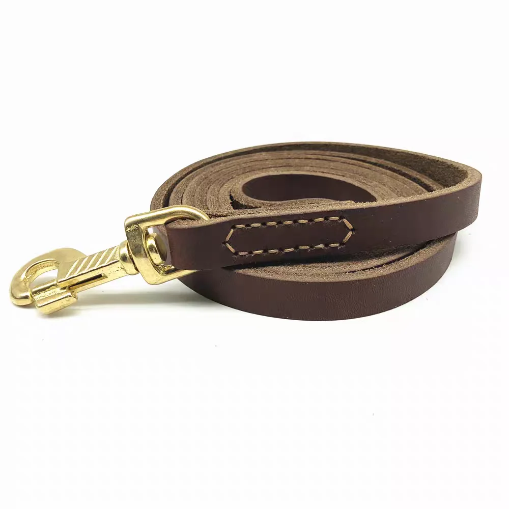 High-Grade Feandrea Leather Dog Leash Genuine