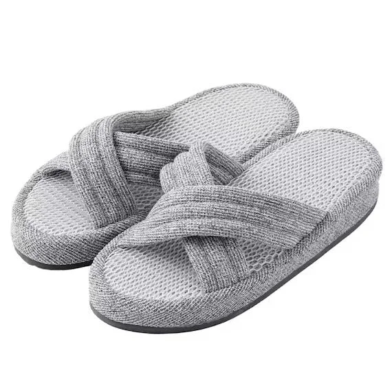 Easy-to-Use SLIPPERS MC2501 GY M Original Design