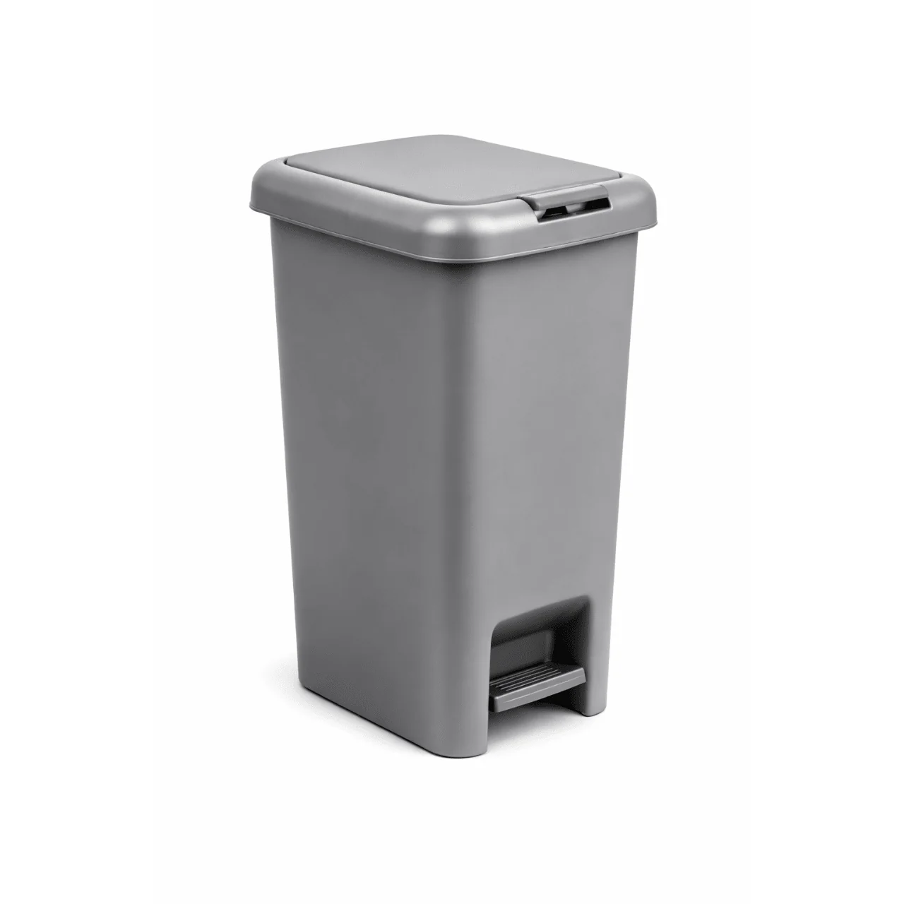 Long-Lasting 15L Rectangular Step-On Trash Can Practical