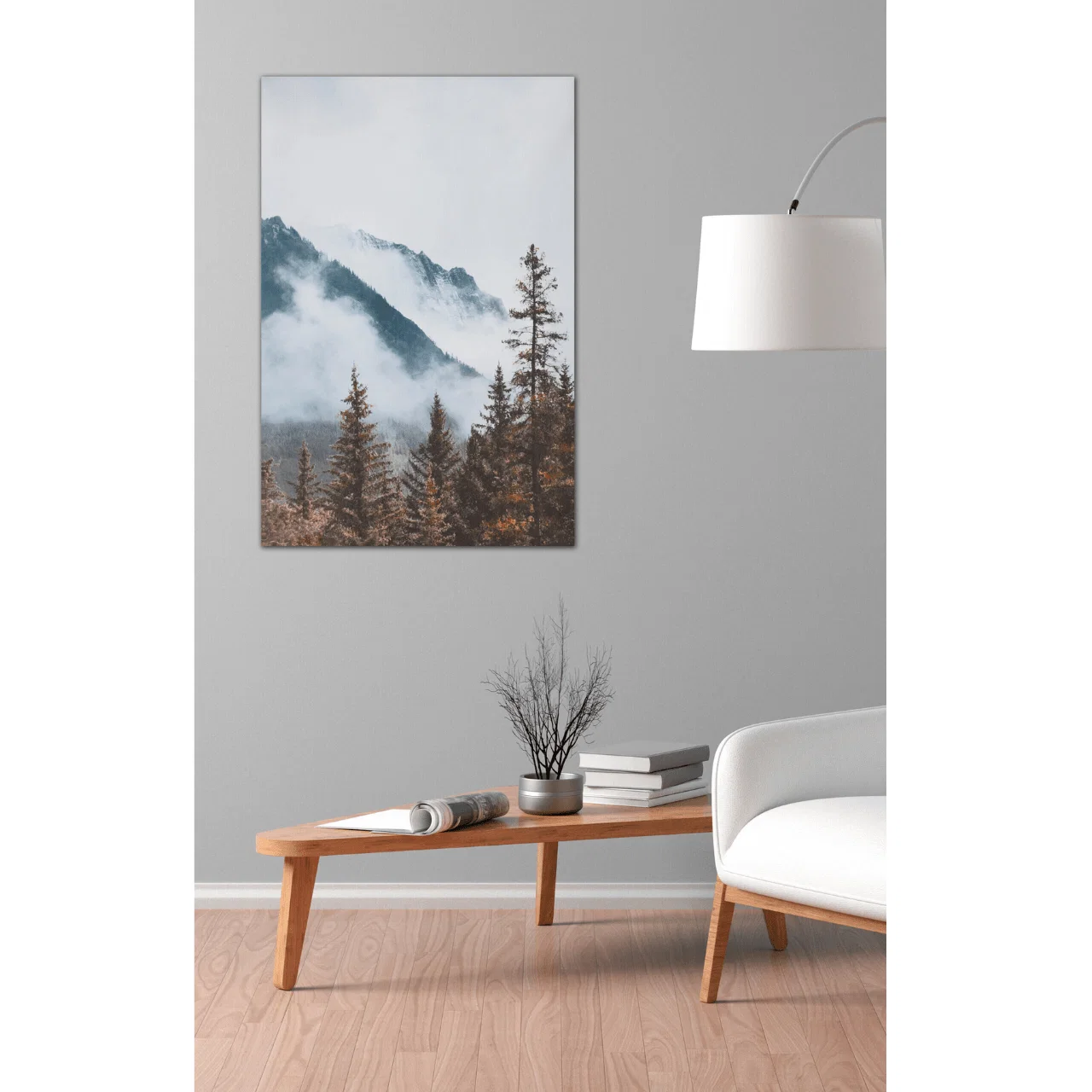 Fine Crafted Wall Art 80x120 – Fall Winter Scenery Assortment Specialty