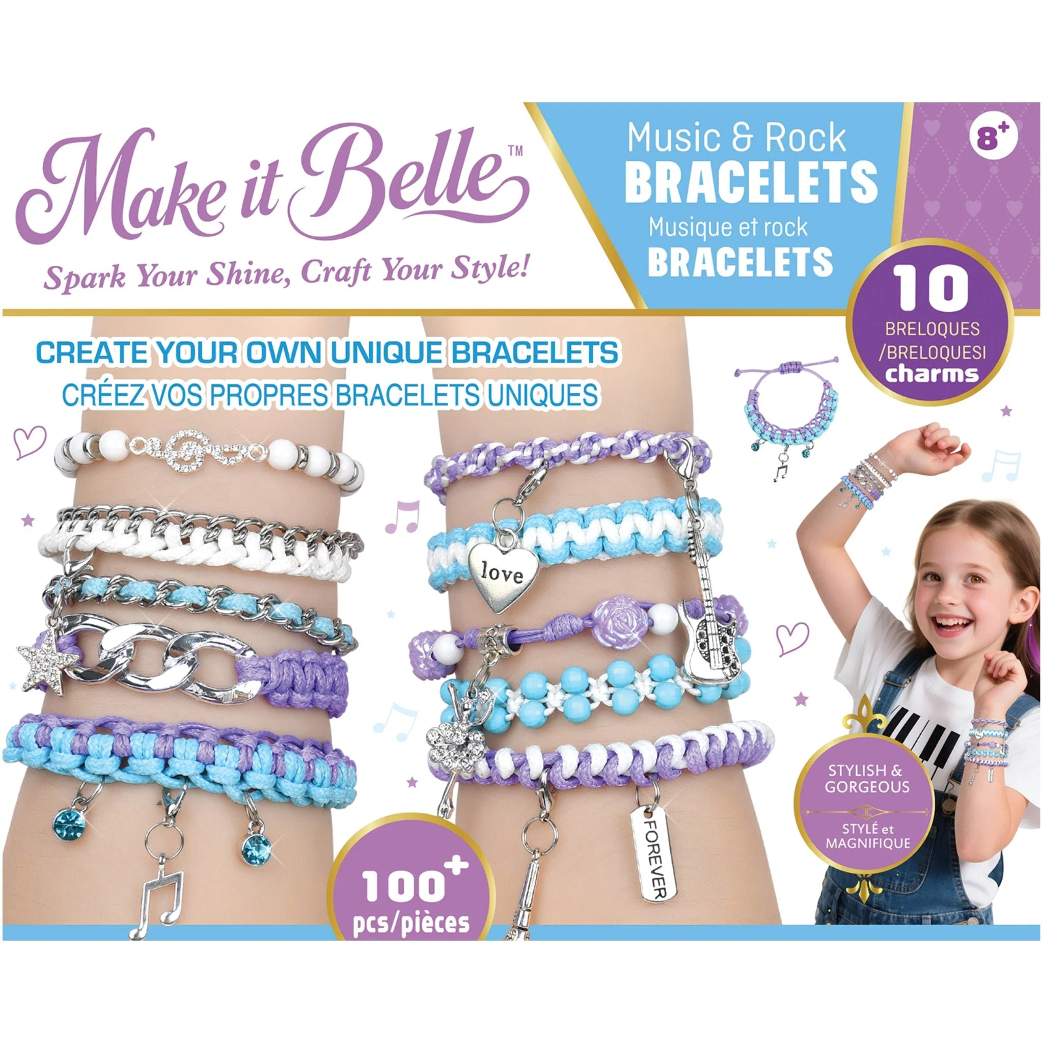 Dependable Make It Belle – Music Rock Bracelet Making Kit High-Performance