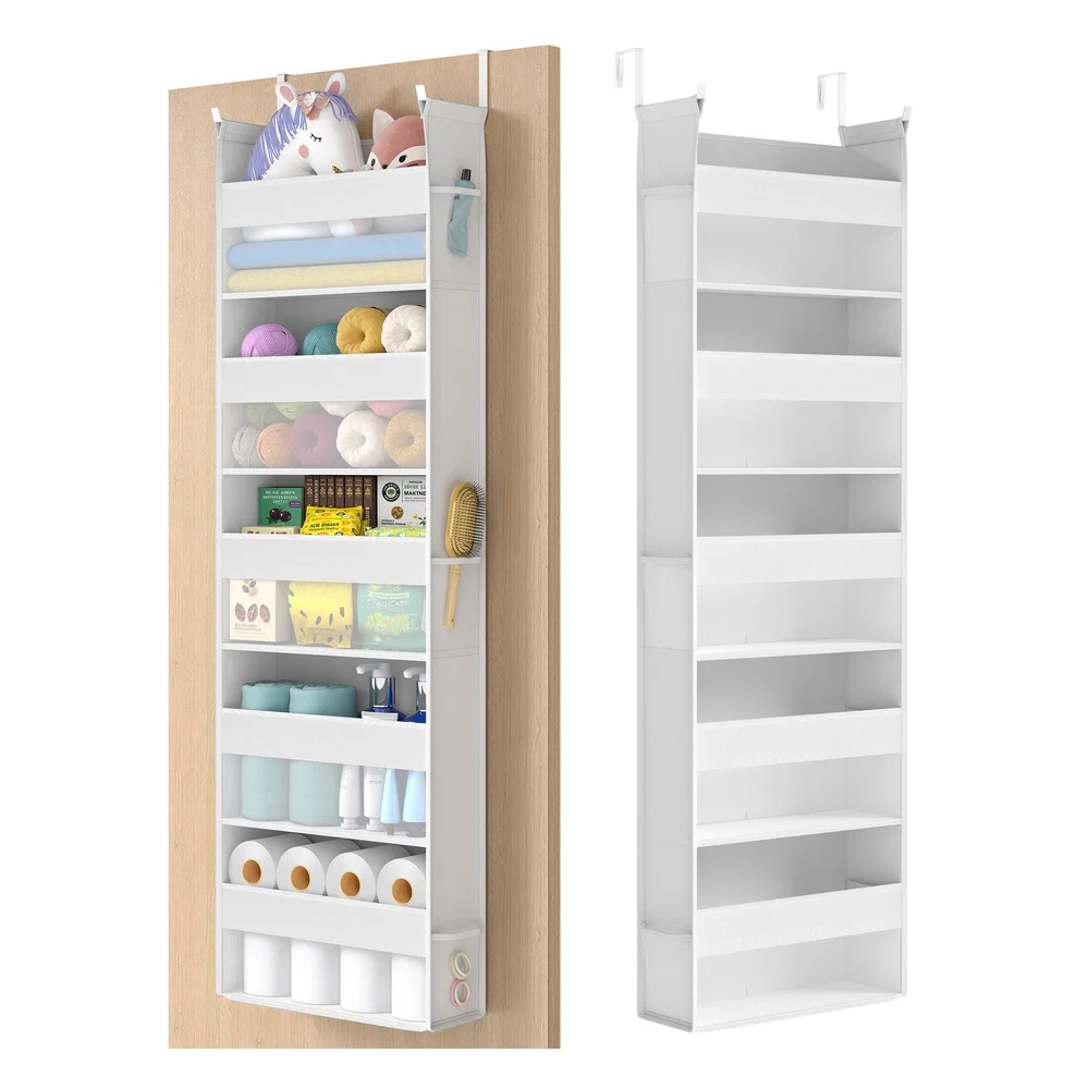 Contemporary SONGMICS Hanging Door Organizer with 5 Large Pockets World-Class