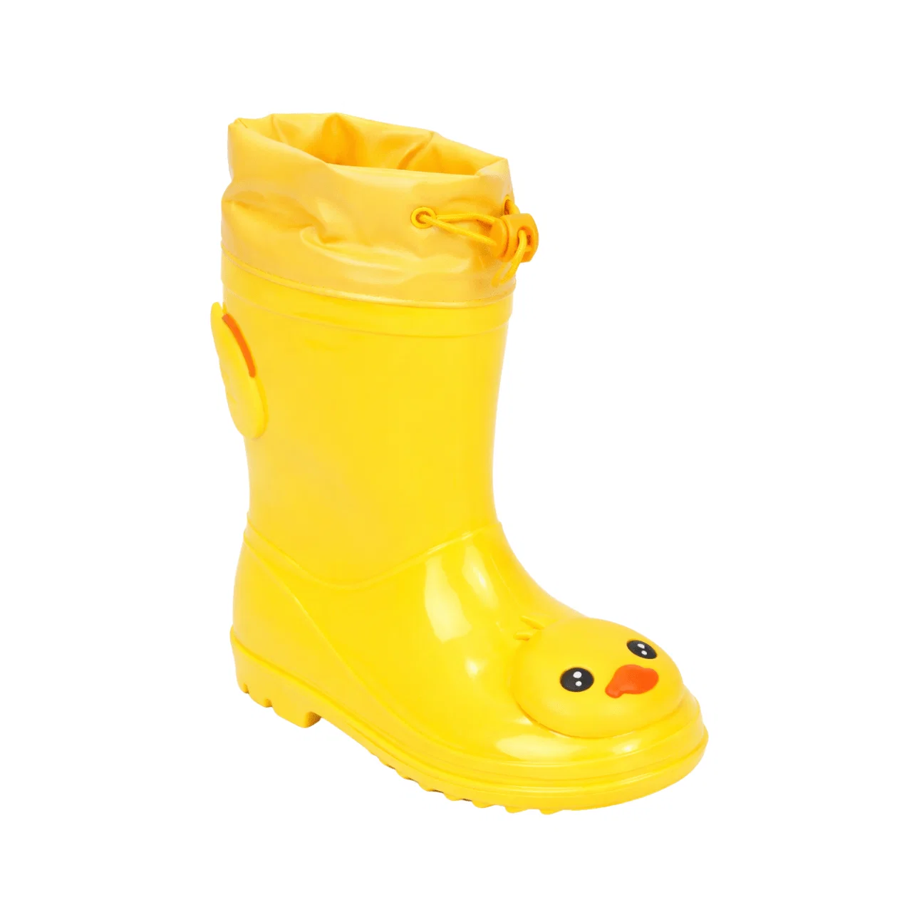 Fine Kids Yellow Duck Rain Boots Outstanding