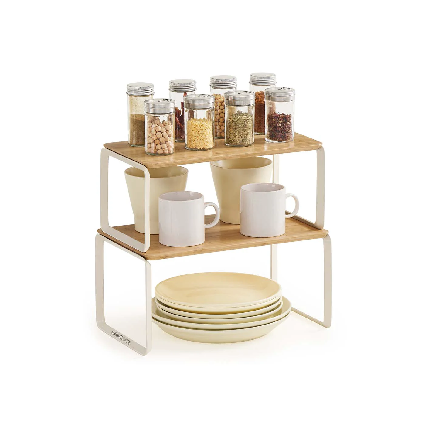 Original SONGMICS HOME Expandable Spice Racks Easy-to-Use