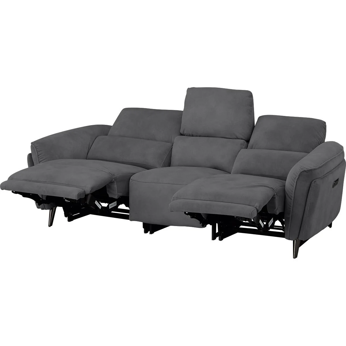 Green 2M ELECTRIC 3 SEATER SOFA LS02 PEY DGY Verified