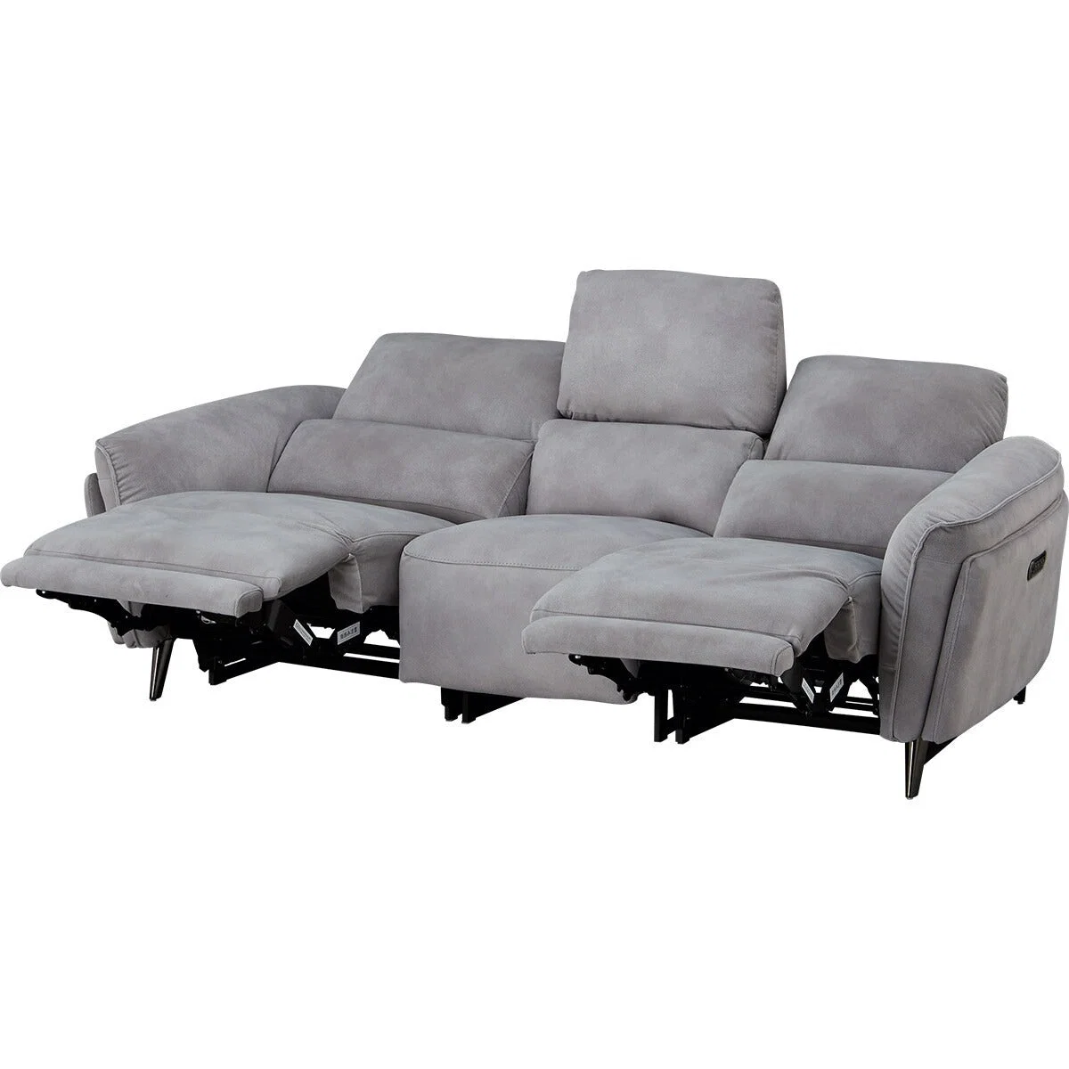 Fast 2M ELECTRIC 3 SEATER SOFA LS02 PEY GY Dependable