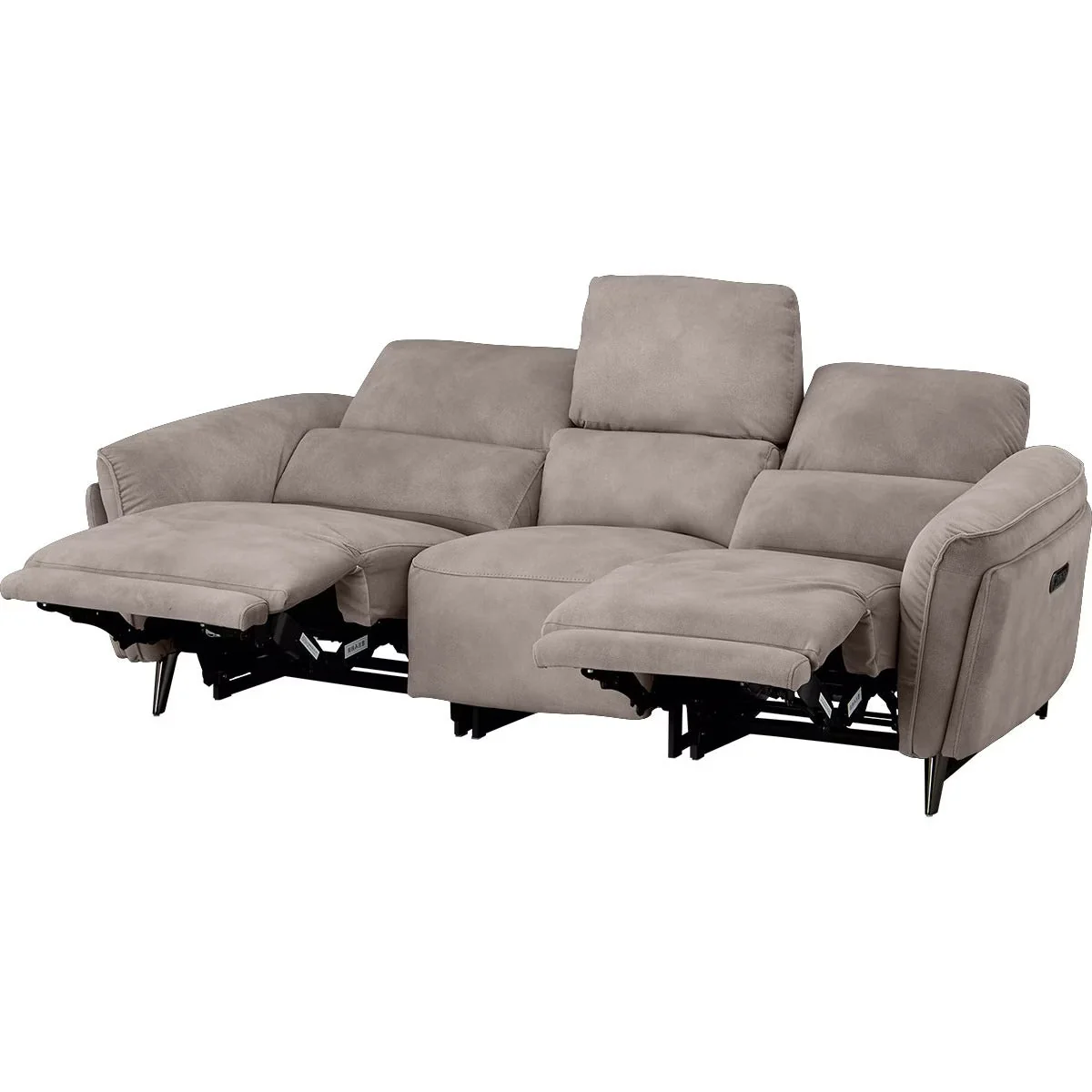 Enhanced 2M ELECTRIC 3 SEATER SOFA LS02 PEY MO Soft
