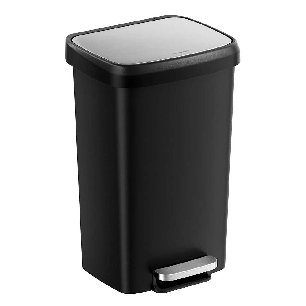 World-Class SONGMICS 12-Gallon 45 L Kitchen Trash Can Sustainable