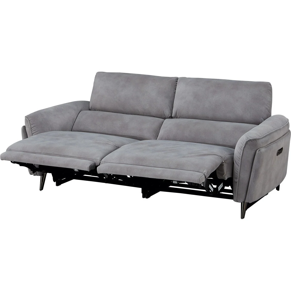 High-End 2M ELECTRIC 3P SOFA LS02 PEY GY Smooth